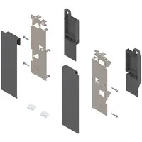 ZI7.3CS0 FRO R+L V1OG-M Держатель фасада Legrabox , высота "С", для выс. внутреннего ящика с релинго