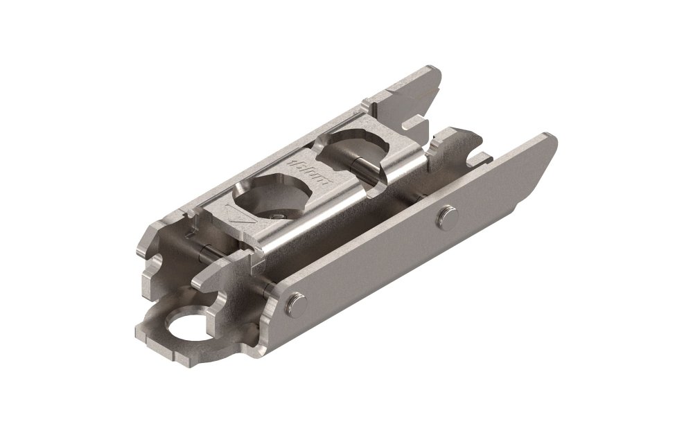 175H3130 MPL V500 NI Планка Clip прямая с эксцентриком под саморез, подъем 3 мм