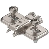 174E6100.01DUEPL V500 NI Планка Clip крестообразная, с распорными дюбелями EXPANDO, подъем 0 мм