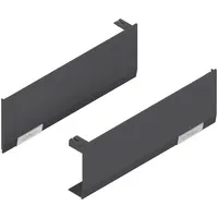 22.8000 ABD R+L V1TGIG Комплект заглушек AVENTOS HF/HS/HL top правая+левая, темно-серый, с лого