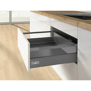 КОМПЛЕКТ КОРОБА INNOTECH ATIRA ПОЛНОГО ВЫДВ. С SILENT SYSTEM, H144, NL520, РЕЛИНГИ, АНТРАЦИТ