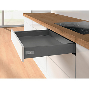 КОМПЛЕКТ ЯЩИКА INNOTECH ATIRA ЧАСТИЧ. ВЫДВ. С SILENT SYSTEM, H70,NL260,АНТРАЦИТ