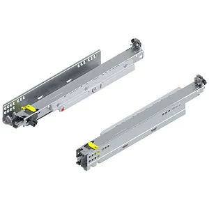 760H4000T MOVENTO MP ZN MOVENTO с TIP ON, полное выдвижение для деревянных ящиков, 40 кг, L=400 мм, 