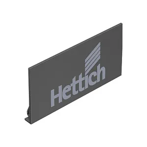 ЗАГЛУШКА НА БОКОВИНУ AVANTECH YOU,С ЛОГОТИПОМ HETTICH, АНТРАЦИТ
