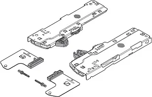 T60L7140 TOB R+LV1R735 Комплект TIP-ON BLUMOTION S1 для LEGRABOX/MOVENTO длиной: 270-320 мм. Нагрузк