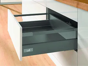КОМПЛЕКТ КОРОБА INNOTECH ATIRA ПОЛНОГО ВЫДВ. С SILENT SYSTEM, H144, NL350, РЕЛИНГИ, АНТРАЦИТ