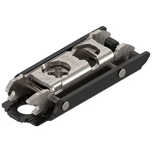 175H3100 MPL V500 ONS Планка Clip прямая с эксцентриком под саморез ,черный оникс