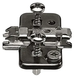 174H7100E DUEPL V500 ONS Планка CLIP с эксцентриком крестообразная, EXPANDO, подъем 0 мм, черный они