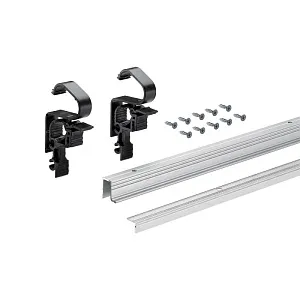 КОМПЛЕКТ ПРОФИЛЕЙ WINGLINE L, L2400,С ПЕРФОРАЦИЕЙ,АЛЮМИНИЙ,