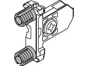 ZSF.39A2 FROB V500 BL Крепление фасада INSERTA для ящиков TANDEMBOX