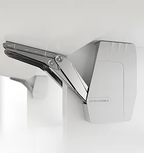 Подъемник тип D форте левый и правый ФриФлап, H 350-650, СЕРЫЙ